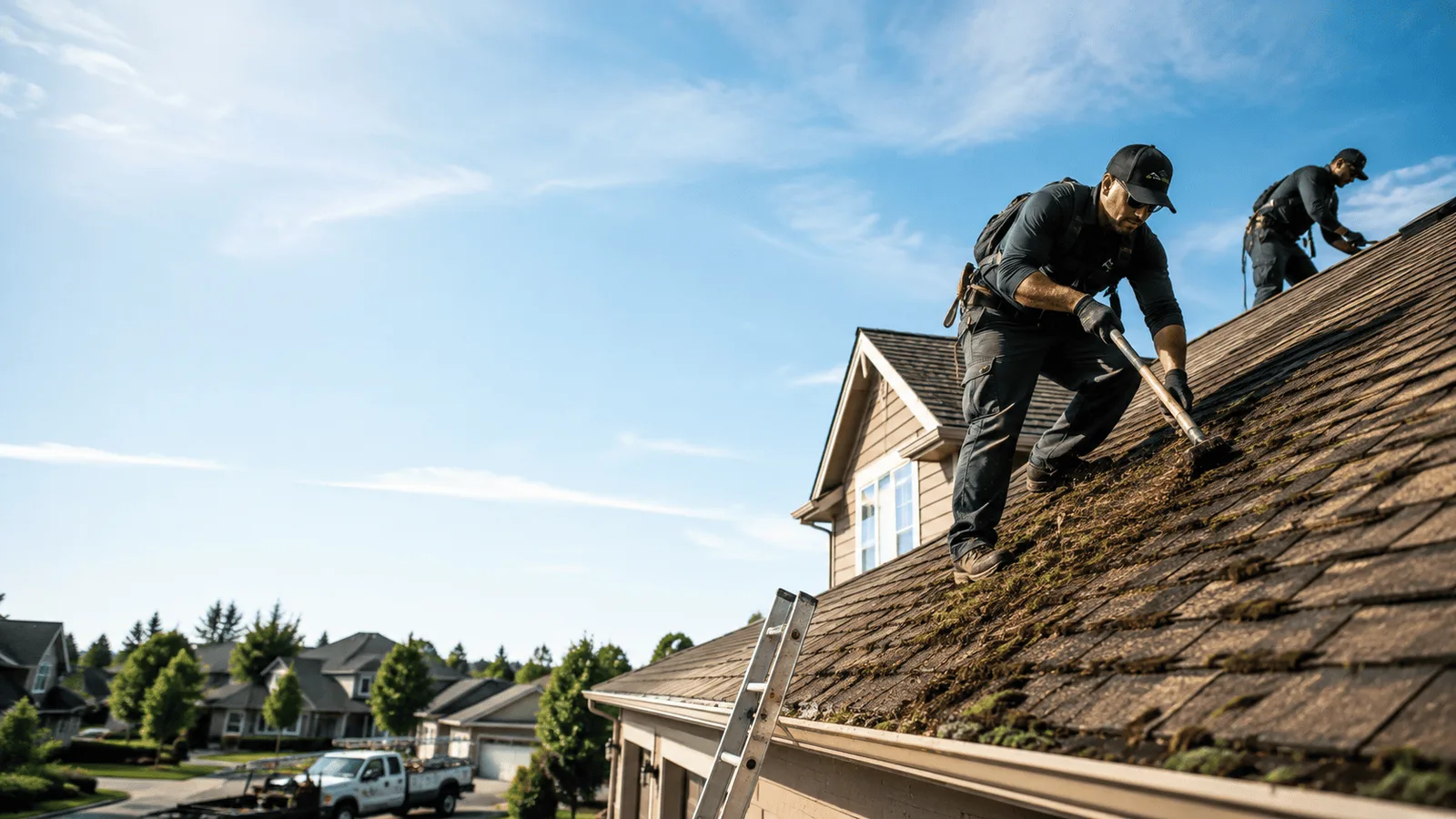 Roof Moss Removal in Lovington, IL near me